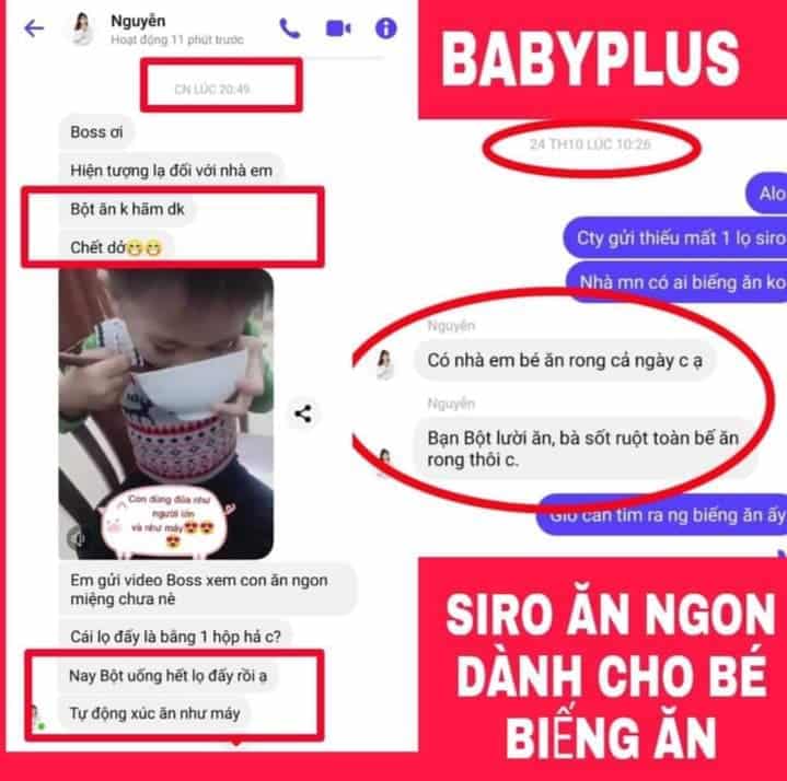 review siro ăn ngon baby plus